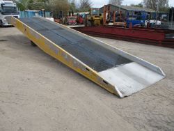 COPPERLOY LOADING RAMP CONTAINER RAMPS DOCK FORKLIFT YARD MOBILE DELIVERY OK