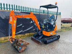 HITACHI ZX19U-5 EXCAVATOR - 2017 - ONLY 1938 HOURS