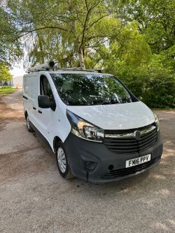 2016 16 VAUXHALL VIVARO EX BT PANEL VAN - 66K WITH FSH