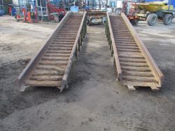 TRUCK WASH LORRY WASHING LOADING RAMP CONTAINER RAMPS DOCK FORKLIFT YARD MOBILE