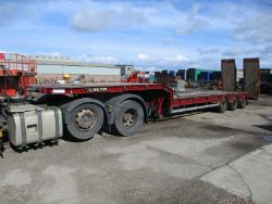 2011 KING GTS 44 STEP FRAME TRAILER MOT MARCH 24 DRUM BRAKES LOW LOADER PLANT