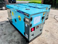 BRAND NEW KAWAKENI KK50 50KVA SILENT RUN GENERATOR *YEAR 2023,