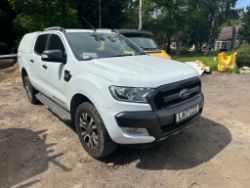 2017 17 FORD RANGER WILDTRAK PICK UP - 63K MILES - AUTOMATIC - AIR CON - LEATHER SEATS