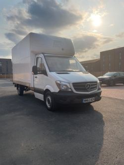 2013 MERCEDES SPRINTER 313 CDI LUTON VAN WITH TAIL LIFT - LONG WHEEL BASE - FULL SERVICE HISTORY