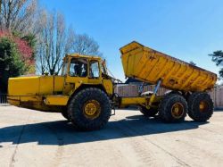 VOLVO BM 6X6 ARTICULATED DUMP TRUCK C/W HYDRAULIC TIP