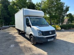 2016 66 VOLKSWAGEN CRAFTER LUTON PANEL VAN -133K MILES - EURO 6