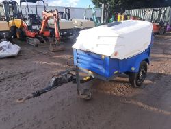 ATLAS COPCO XAS37 COMPRESSOR KUBOTA ENGINE 88CFM