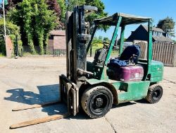 MITSUBISHI FD30 DIESEL FORKLIFT *CONTAINER SPEC* C/W SIDE SHIFT