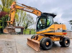CASE WX145 4WD WHEELED EXCAVATOR C/W BLADE & REVERSE CAMERA
