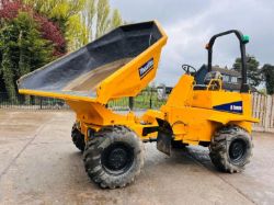 THWAITES 5 TON 4WD SWIVEL TIP DUMPER C/W ROLE BAR & PERKINS ENGINE