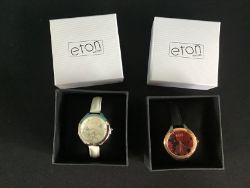 2 X ETON DESIGNER LADIES WATCHES