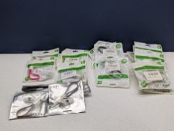 20X KEYCHAIN CHARGING CABLE USB CABLE KEYCHAIN DATA SHORT CABLES DIFFERENT COLORS