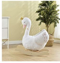 A BRAND NEW BOXED CHILDS PRINCESS SWAN ROCKER