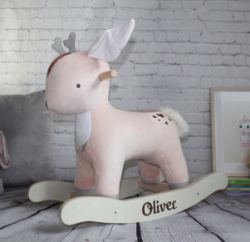 A BRAND NEW BOXED REINDEER ROCKER