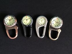 4 X CLIP ON WATCHS