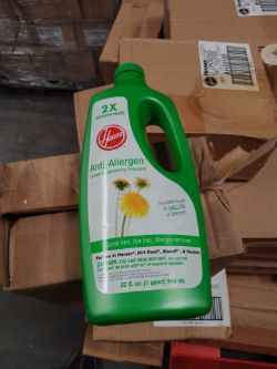 PALLET OF CARPET AND UPHOLSTERY DETERGENT APPROX 148 UNITS