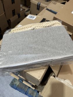 PALLET OF FABRIC FOLDABLE STORAGE BOX MIXED STYLE AND SIZE APPROX 75 UNITS