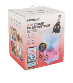 PALLET CONTAINING 75 X BLUETOOTH ICE BUCKETS