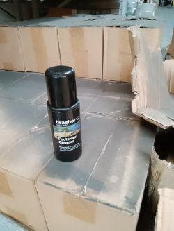 PALLET OF BRASHER FOOTWEAR CLEANER APPROX 2040 UNITS AND BOOT SOX APPROX 20UNITS