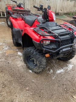 2017 HONDA HRX500 QUAD BIKE