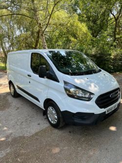 2018 68 FORD TRANSIT CUSTOM PANEL VAN - 94K MILES - EURO 6