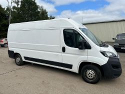 2019 19 PEUGEOT BOXER L3 H2 PANEL VAN - 74K MILES - PLY LINED - EURO 6