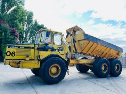 VOLVO A25 6X6 ARTICULATED DUMP TRUCK C/W HYDRAULIC TIP