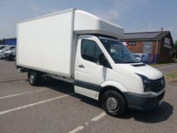 2016 66 VOLKSWAGEN CRAFTER LUTON PANEL VAN -133K MILES - EURO 6