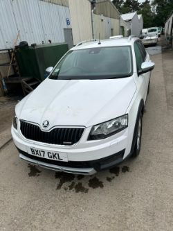 2017 17 SKODA DOG VAN 4X4 - 98K MILES - EURO 6 - EX POLICE