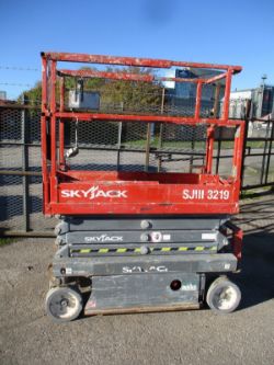 2014 SKYJACK SJ3219 SCISSOR LIFT ACCESS PLATFORM CHERRY PICKER GENIE 1932 DELIVE