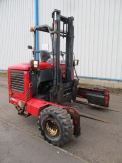 2009 MOFFETT MOUNTY M5 20.3 FORK LIFT FORKLIFT TRUCK MOUNTED DELIVERY ARRANGED