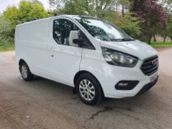 2018 18 FORD TRANSIT CUSTOM LIMITED PANEL VAN - 87K MILES - EURO 6