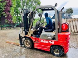 MANITOU CG18P DIESEL FORKLIFT *CONTAINER SPEC* C/W SIDE SHIFT