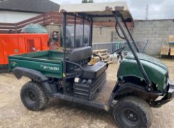 2012 KAWASAKI DIESEL MULE 4010 - STARTS RUNS AND DRIVES