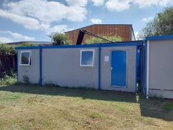 PORTABLE OFFICE CABIN 14FT X 9.7FT