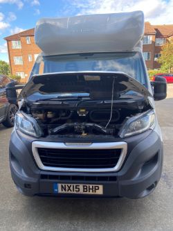 PEUGEOT BOXER LOW LOADER BOX VAN NO VAT