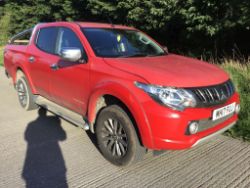 2017 MITSUBISHI L200 2.4 DI-D BABARIAN 4X4 AUTOMATIC PICKUP - 137,598 MILES