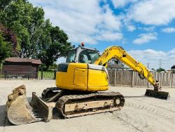 NEW HOLLAND E70SR EXCAVATOR *ZERO SWING, 3698 HOURS* C/W QUICK HITCH