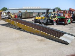 COPPERLOY LOADING RAMP CONTAINER RAMPS DOCK FORKLIFT YARD MOBILE DELIVERY OK