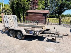 IFOR WILLIAMS TWIN AXLE PLANT TRAILER