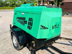 VT-1 TOWABLE LIGHTING TOWER C/W 3 CYLINDER KUBOTA ENGINE