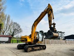 JCB JS160 TRACKED EXCAVATOR * YEAR 2006 * C/W QUICK HITCH AND BUCKET