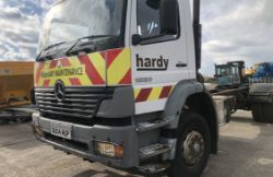 MERCEDES 1823 ATEGO CAB AND CHASSIS