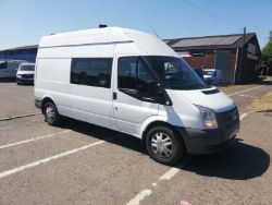 2013 13 FORD TRANSIT WELFARE VAN WITH TOILET - 99K MILES