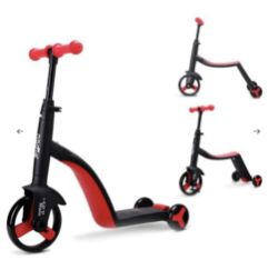 A BRAND NEW BOXED 3 IN 1 CHILDS BIKE/SCOOTER