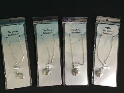 4 X NECKLACES WITH OPENING LOCKETS