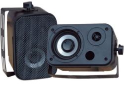 JOBLOT OF 4 PACKS OF 2 PYLE 300W WATERPROOF - 3.5 INCH PAIR OF WALL / CEILING MOUNTED SPEAKERS