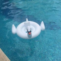 10 X INFLATABLE SWAN RING AID FLOAT