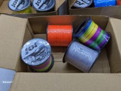 13X JOF FISHING LINE BULK - COLORFUL DIFFERENT COLORS FISHING PE LINE 300 M -