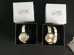 2 X ETON DESIGNER WATCHES